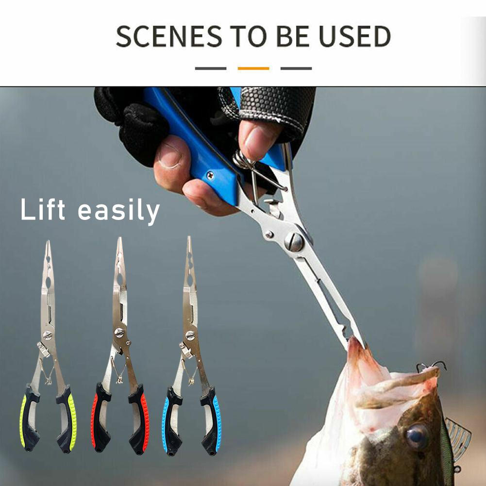Fishing Hook Remover - 스테인리스 스틸 낚시 플라이어 다기능 스플릿