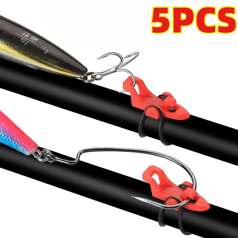 Fishing Hook Jig - 5개 낚싯대 훅 키퍼 루어 미끼