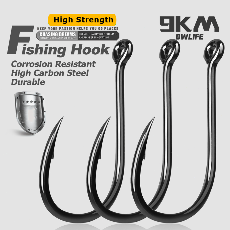 Fishing Hook Circle - 9KM 이세아마 낚시 바늘 50~200개 잉어