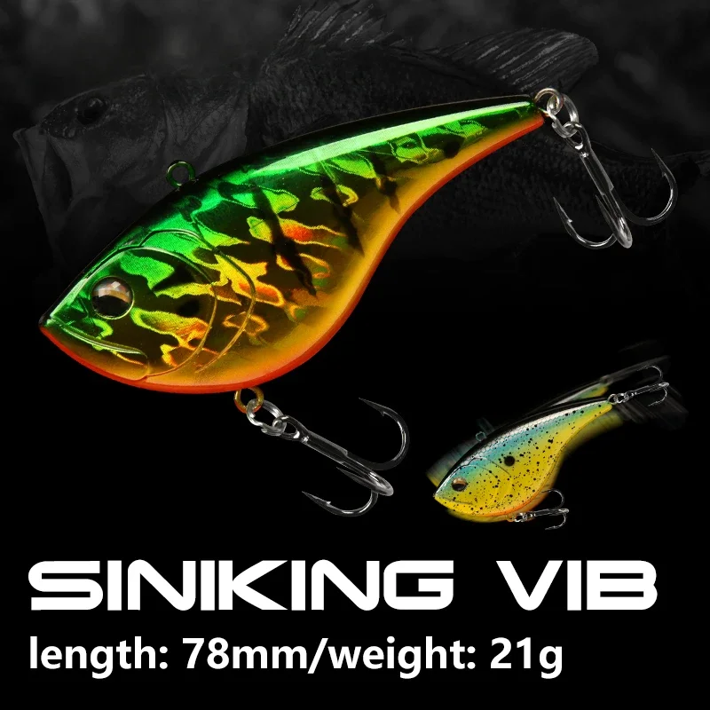 Fishing Hook Treble - 21g/78mm VIB 낚시 미끼 인공 하드