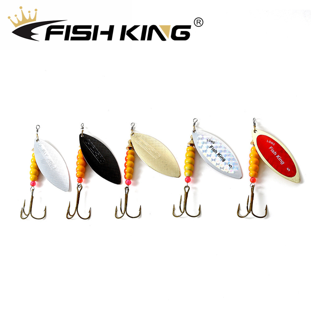 Fishing Hook Treble - FISH KING-금속 낚시 루어 1 개,