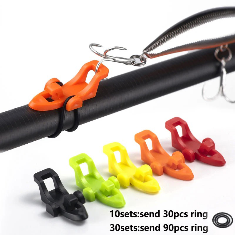 Fishing Hook Jig - 10-30개 낚싯대 훅 키퍼 루어 미끼