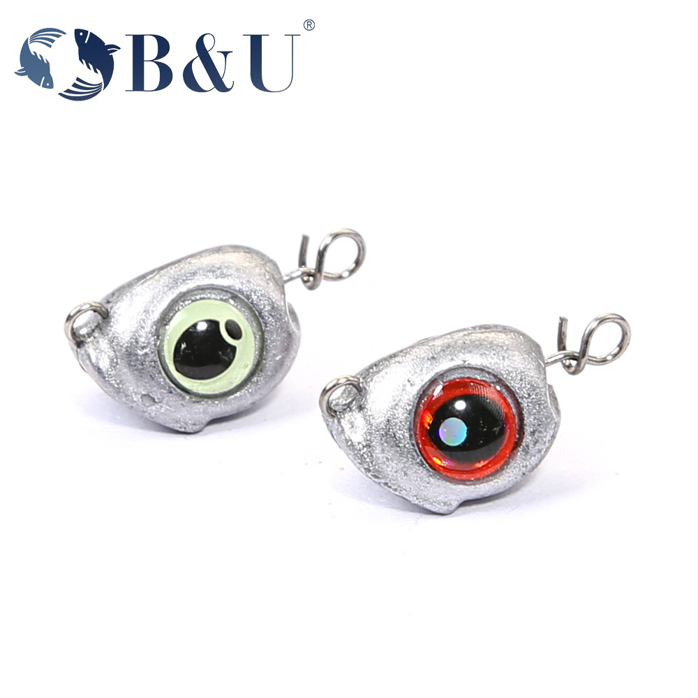 Fishing Hook Jig - B&U 스윙 지그 헤드 체부라슈카 싱커