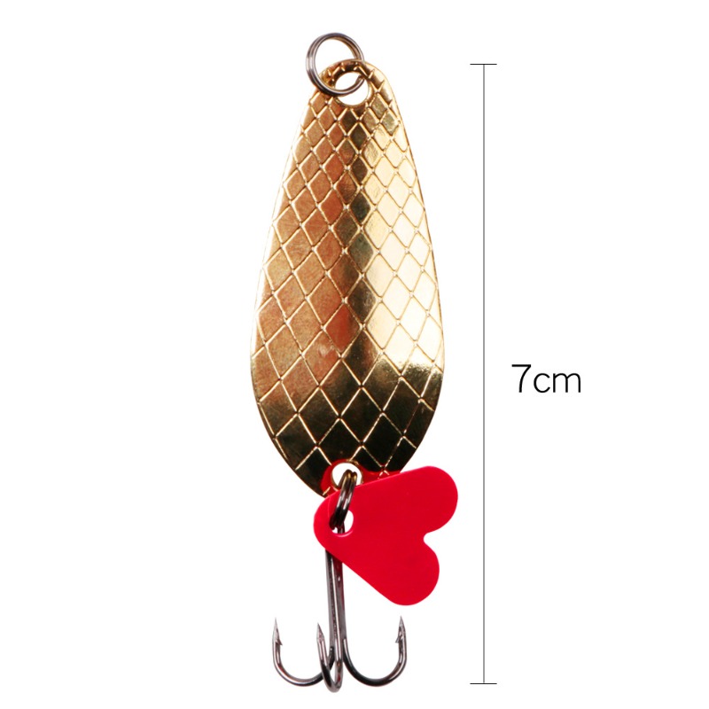 금속 지깅 스피너 스푼, 낚시 루어 하드 미끼, 스팽글 - Fishing Hook Treble 리뷰 및 가격