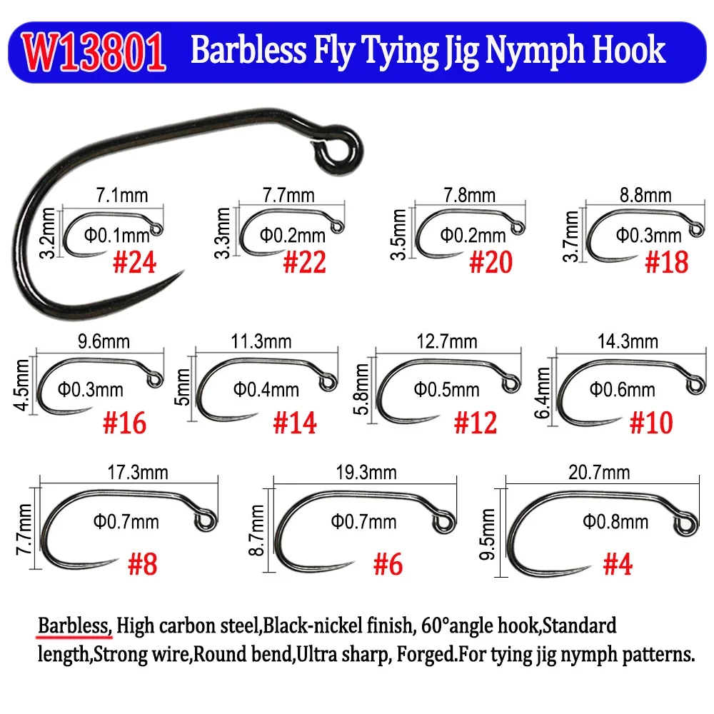 200pcs 가시 및 Barbless 낚시 플라이 후크 - Fishing Hook Barbless 리뷰 및 가격