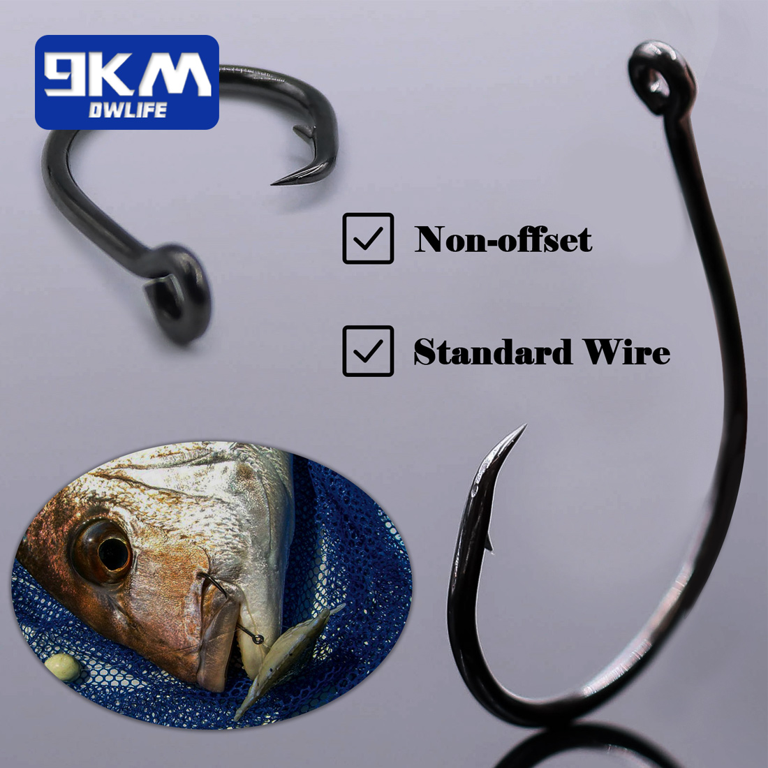 9KM 25-50개입 인라인 와이드 갭 서클 훅, 비오 - Fishing Hook Circle 리뷰 및 가격