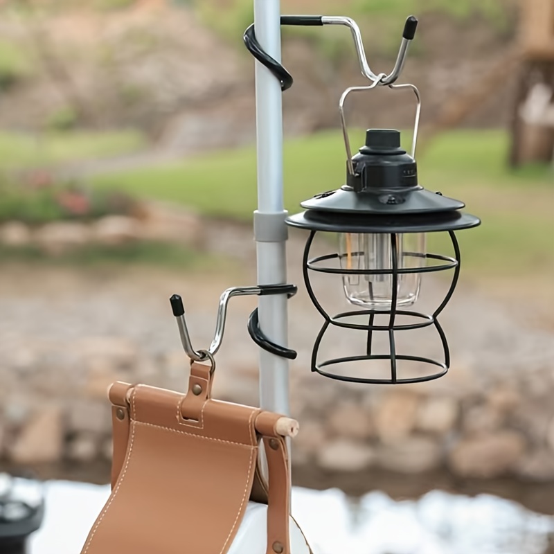 스테인리스 스틸 라이트 스탠드 홀더 휴대용 텐트 폴 램 - Fishing Hook Stainless Steel 리뷰 및 가격