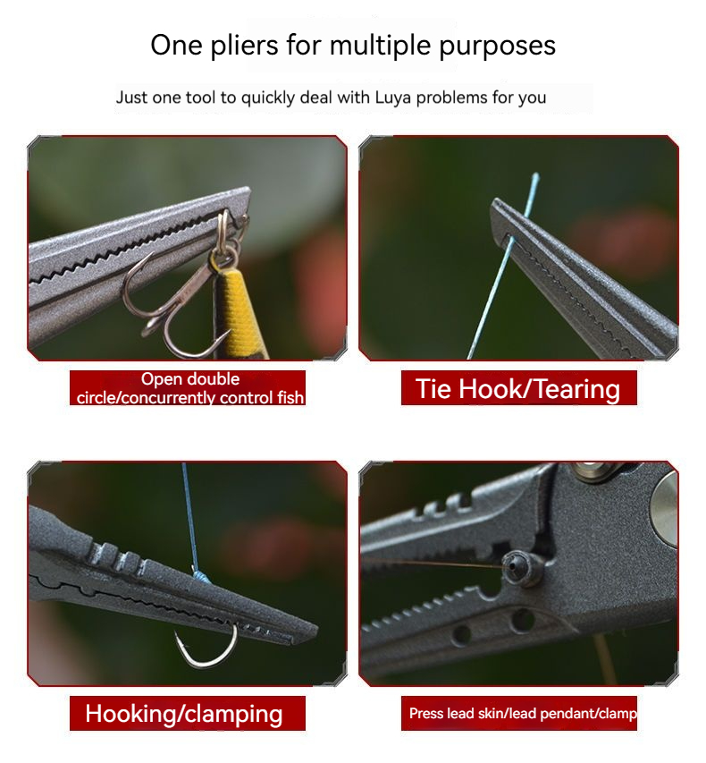 고정밀 다기능 루야 플라이어, 낚싯줄 절단, 물고기 들 - Fishing Hook Stainless Steel 리뷰 및 가격
