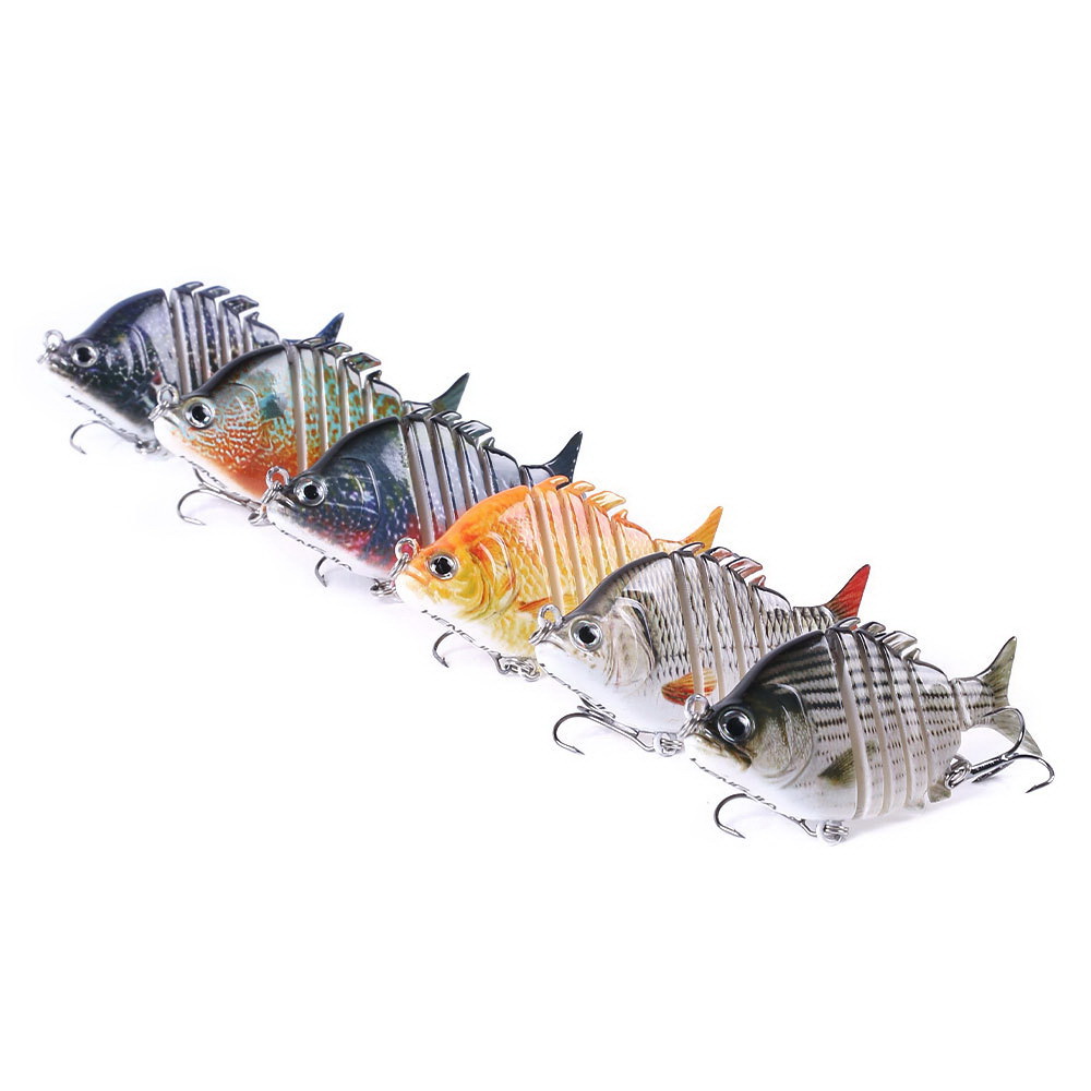 63mm 9.3g 실물 같은 틸라피아 Swimbait  - Fishing Hook Treble 리뷰 및 가격