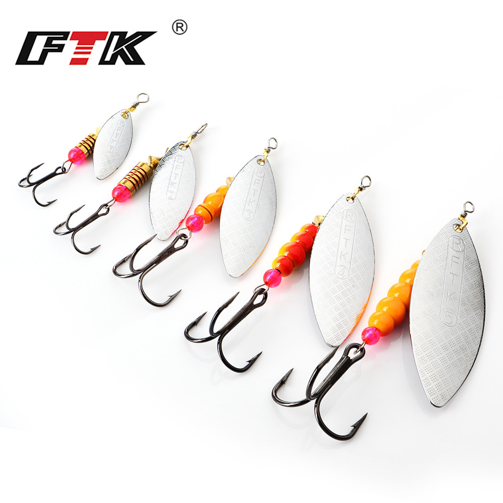 FTK 스피너 미끼 4G/7G/12G/18G/30G 스 - Fishing Hook Treble 리뷰 및 가격