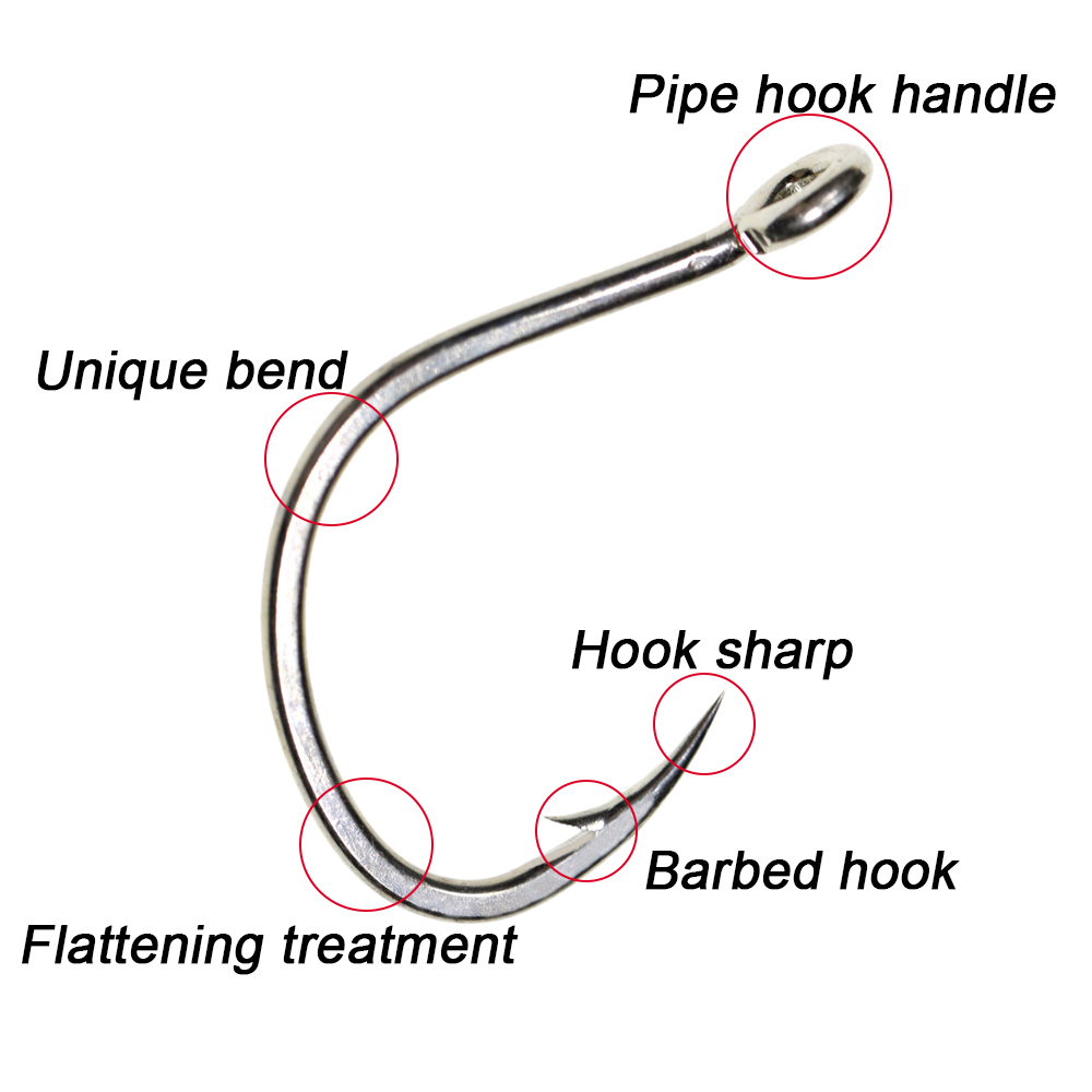 ICERIO 10PCS 무광택 주석 코팅 부식 방지 바 - Fishing Hook Barbless 리뷰 및 가격