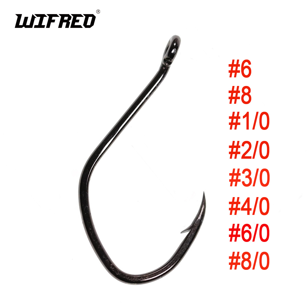 Wifreo 20pcs V 모양 메기 후크 오프셋 가시 - Fishing Hook Barbless 리뷰 및 가격