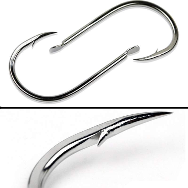 7 사이즈 가시 낚시 후크, 블랙 서클 고 탄소강 날카 - Fishing Hook Circle 리뷰 및 가격