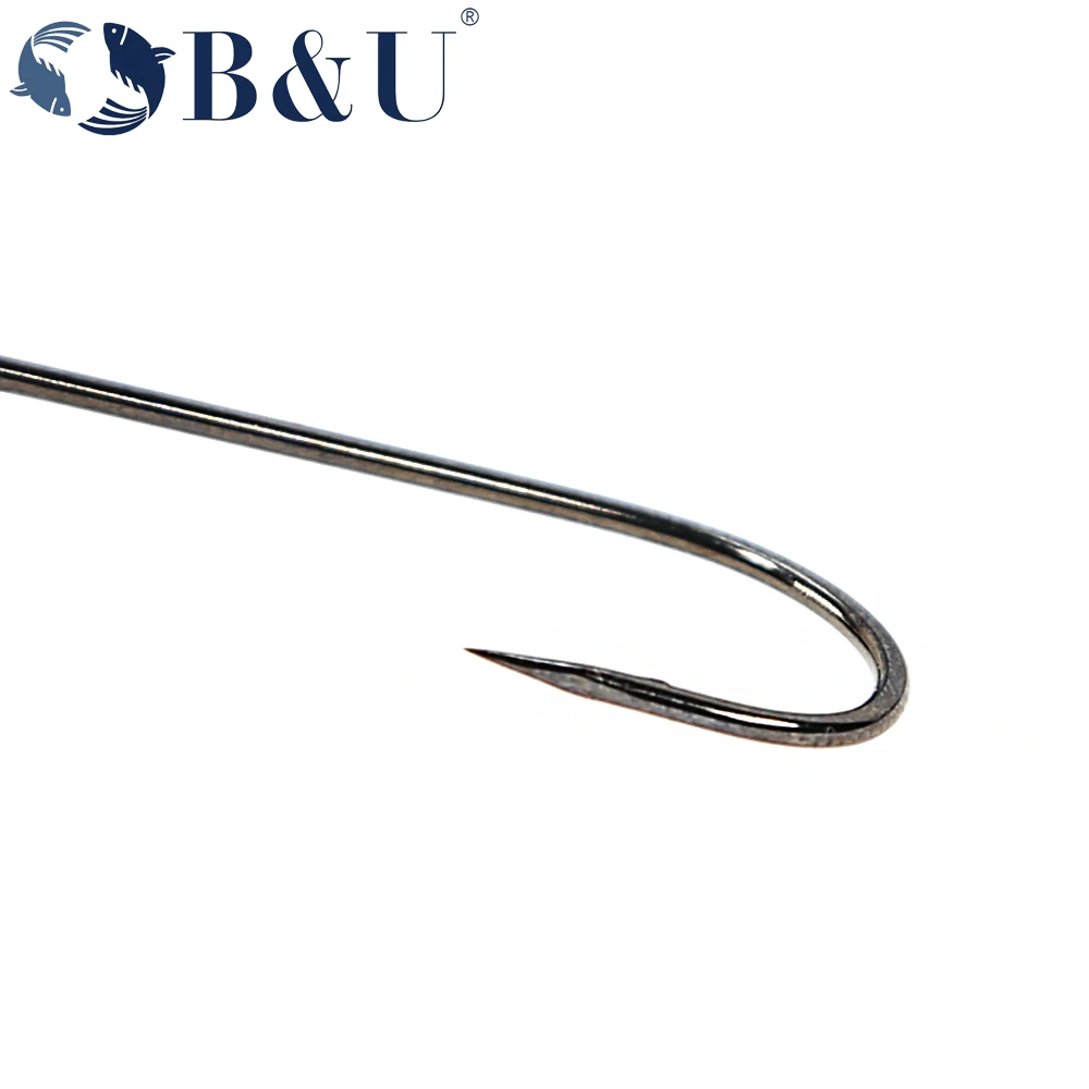 B&U 20개 낚시 바늘 큰 눈 링형 탄소강 싱글 헤드 - Fishing Hook Barbless 리뷰 및 가격