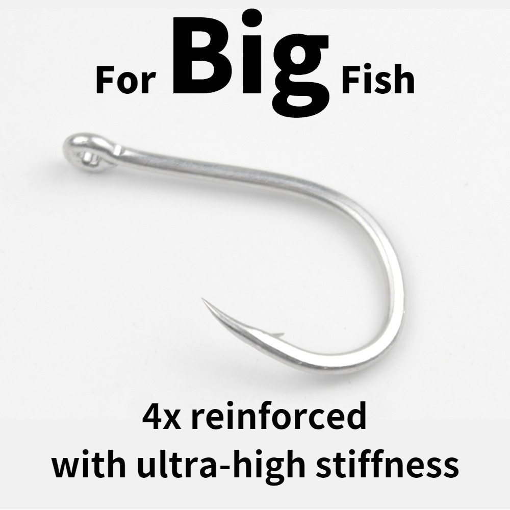 큰 물고기 가시 낚시 후크에 대 한 높은 탄소 철강 잉 - Fishing Hook Circle 리뷰 및 가격