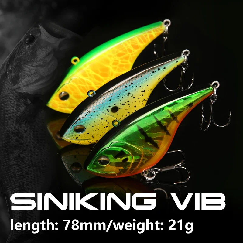21g/78mm VIB 낚시 미끼 인공 하드 미끼 80 - Fishing Hook Treble 리뷰 및 가격