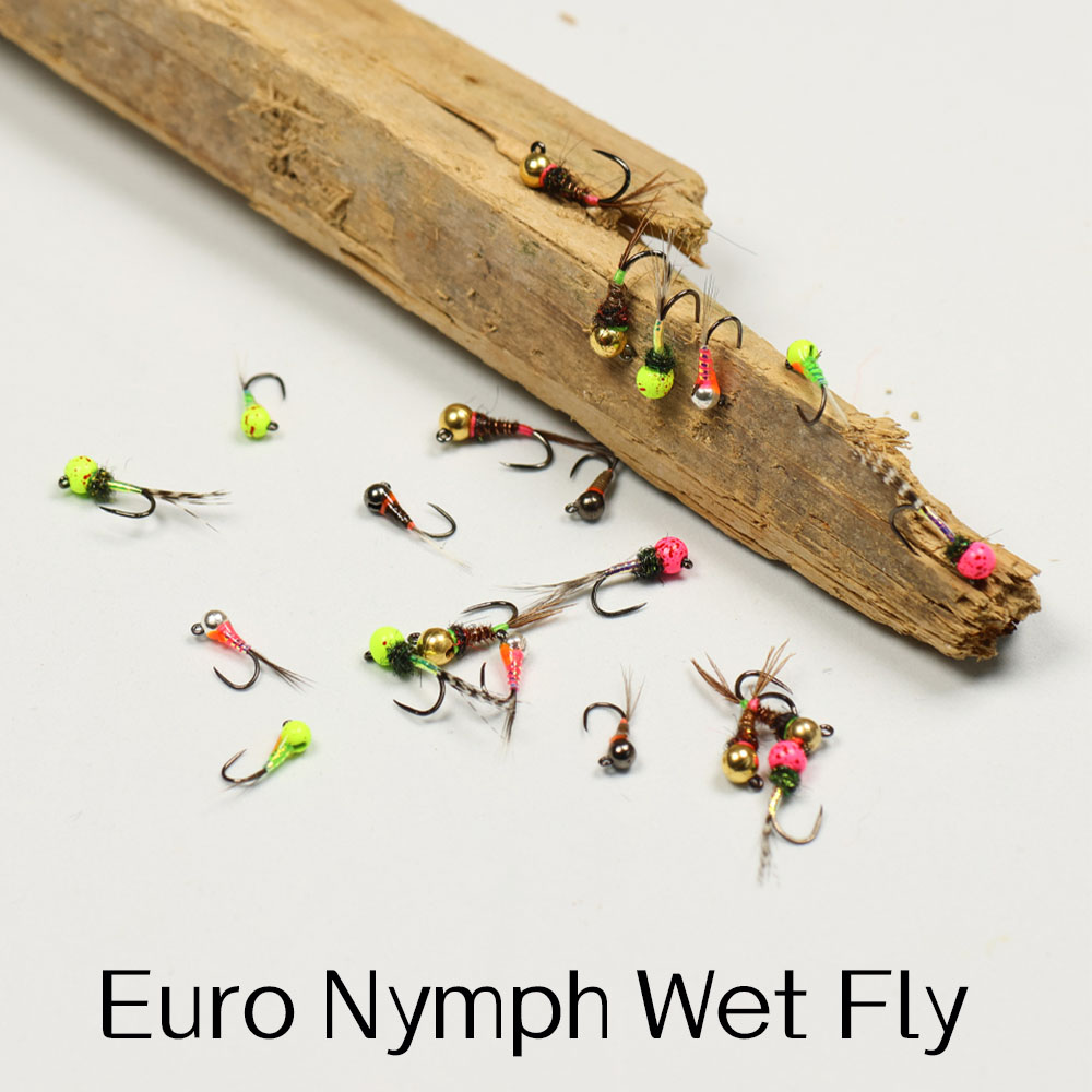6개입 고속 침강 퍼디곤 유로 님프 웨트 플라이 낚시  - Fishing Hook Barbless 리뷰 및 가격