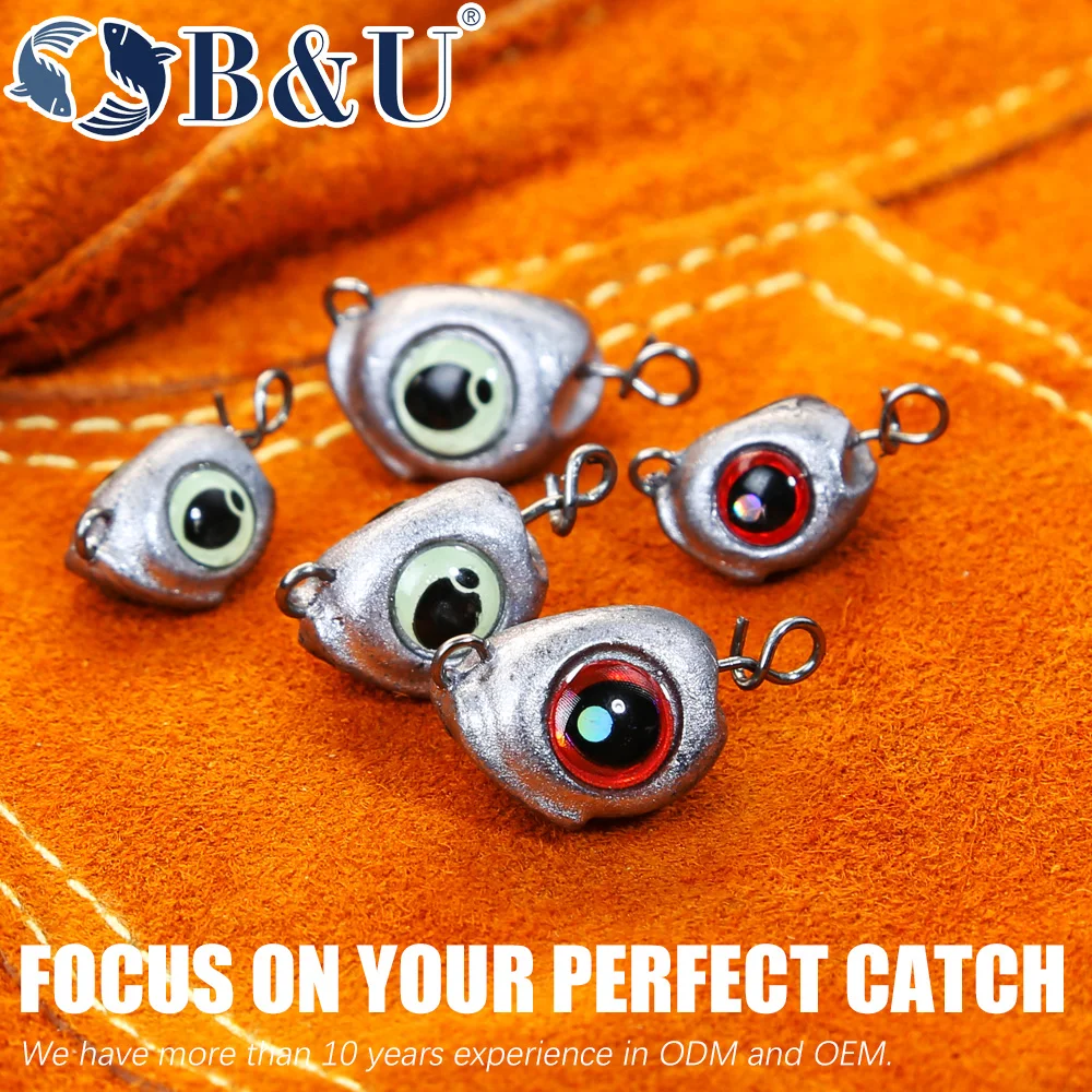 B&U 스윙 지그 헤드 체부라슈카 싱커 낚시 지그 헤드 - Fishing Hook Jig 리뷰 및 가격
