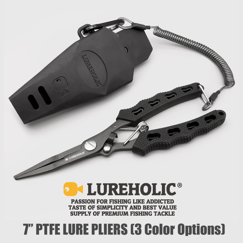 루어홀릭 7인치 PTFE 코팅 루어 낚시 펜치, 18c - Fishing Hook Remover 리뷰 및 가격