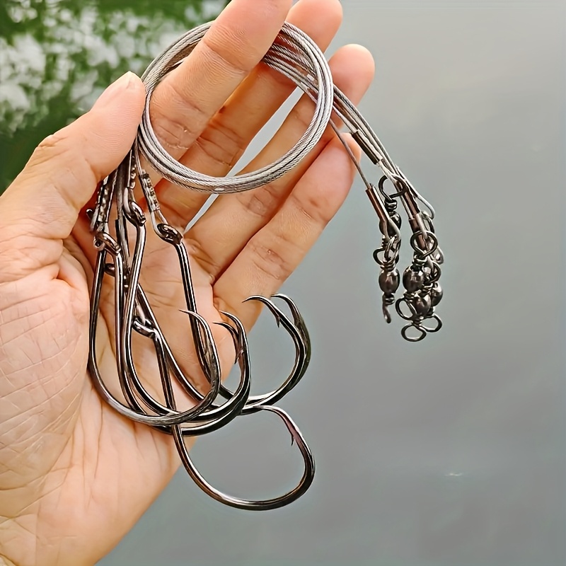 25개의 헤비 듀티 원형 훅 리그 세트(스틸 리더 와이 - Fishing Hook Circle 리뷰 및 가격